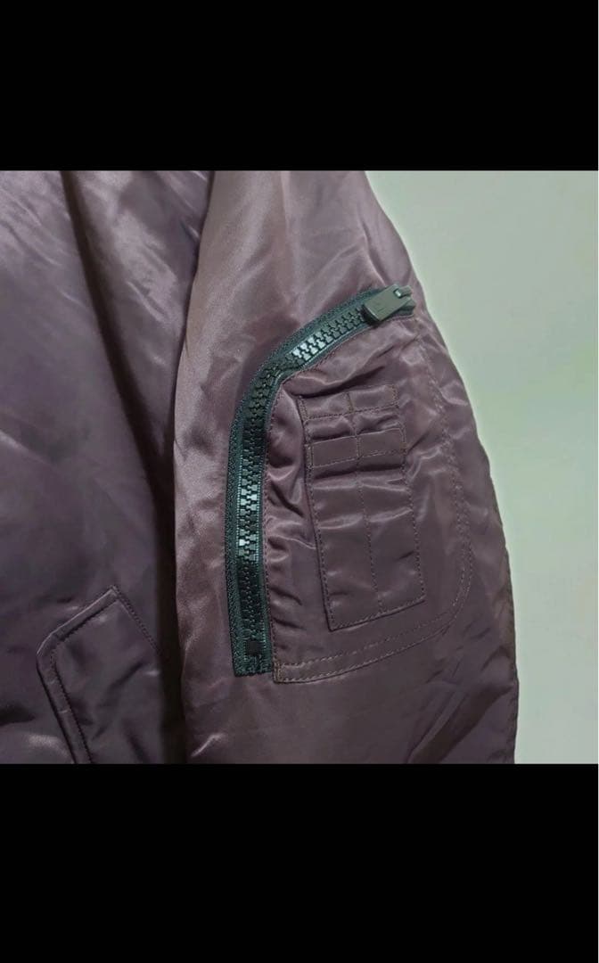 Uniqlo +J ダウンオーバーサイズリブブルゾン ワイン　ジルサンダー