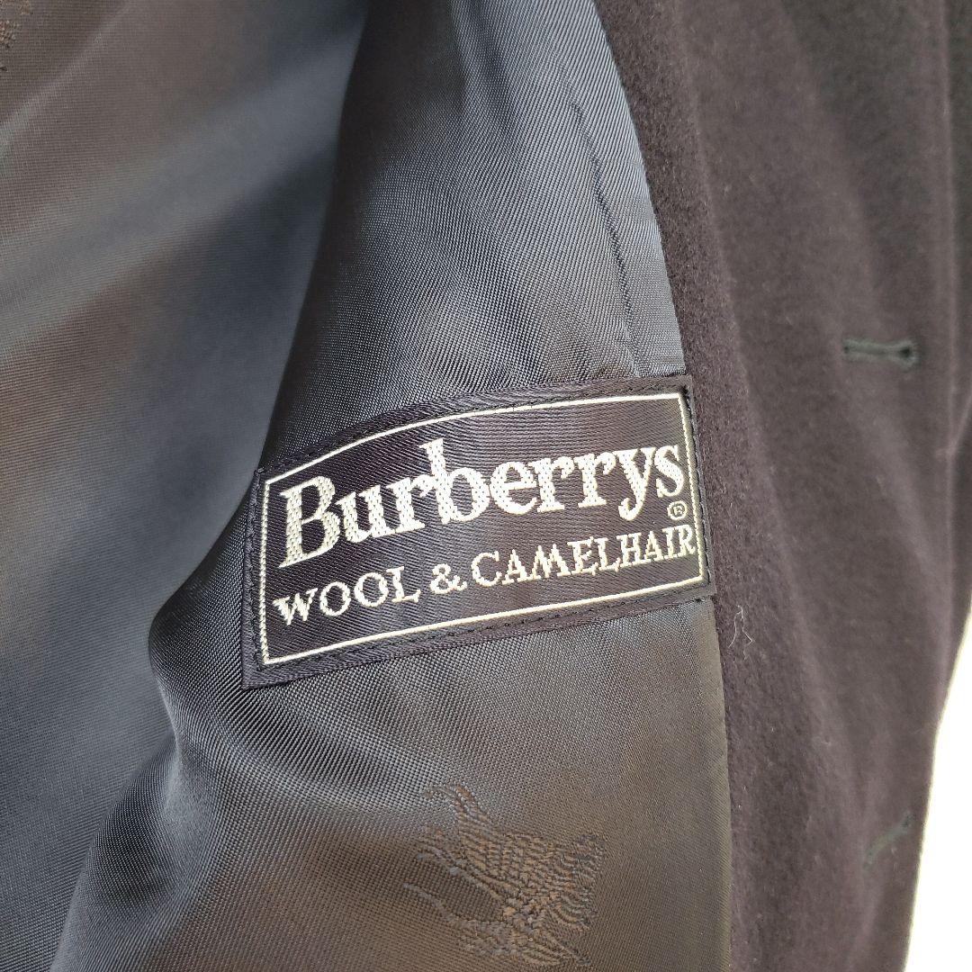 ⭐幻の逸品⭐英国製 BURBERRY ラクダ ステンカラーコート バルマカーン