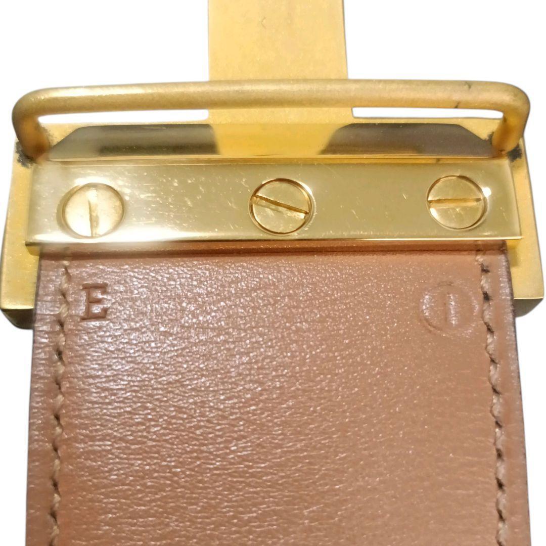 ✨HERMES Constance ビッグHロゴ リバーシブル メンズ 黒 83
