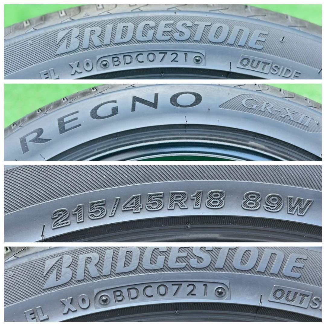 215/45R18,BRIDGESTONE REGNO GR-XII、2021年
