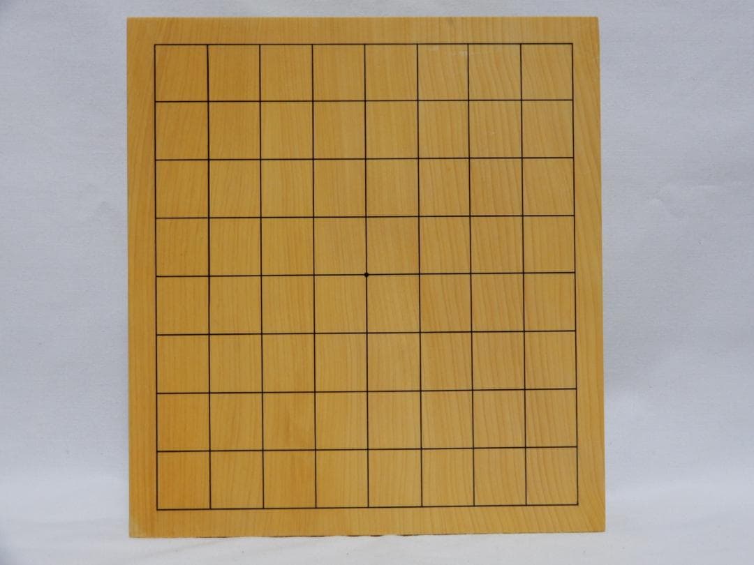 国産（日向産） 本榧卓上９路盤　台座付　ほんのり甘い香り!　使用僅美品