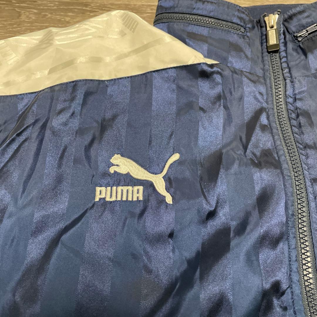 2000年代 PUMAロゴ刺繍 Nylon Jacket Pant セットアップ