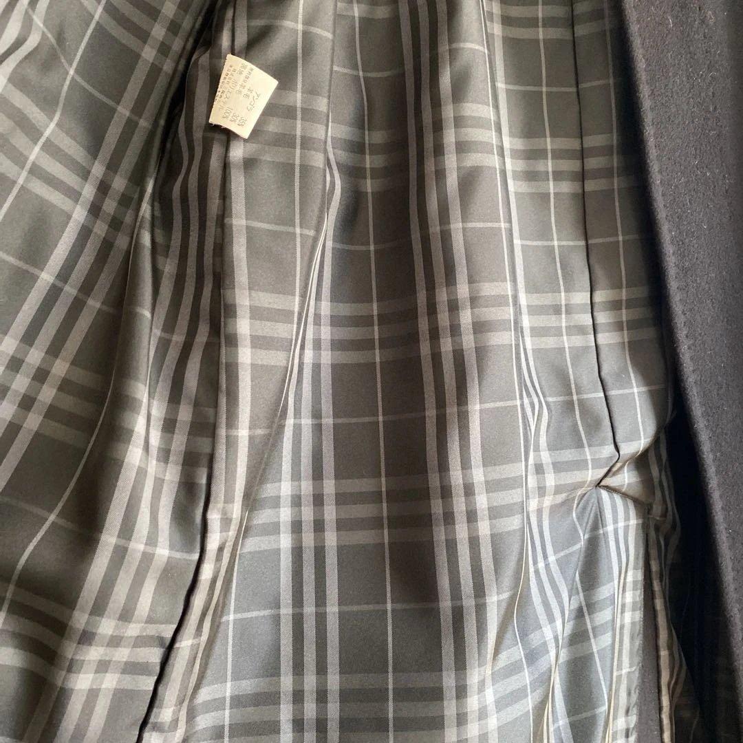 Burberry ブラック ステンカラーコート