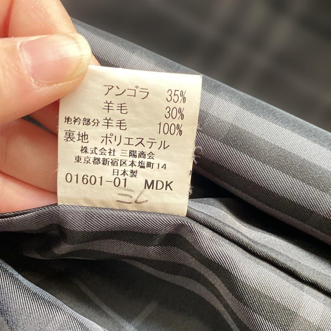 Burberry ブラック ステンカラーコート
