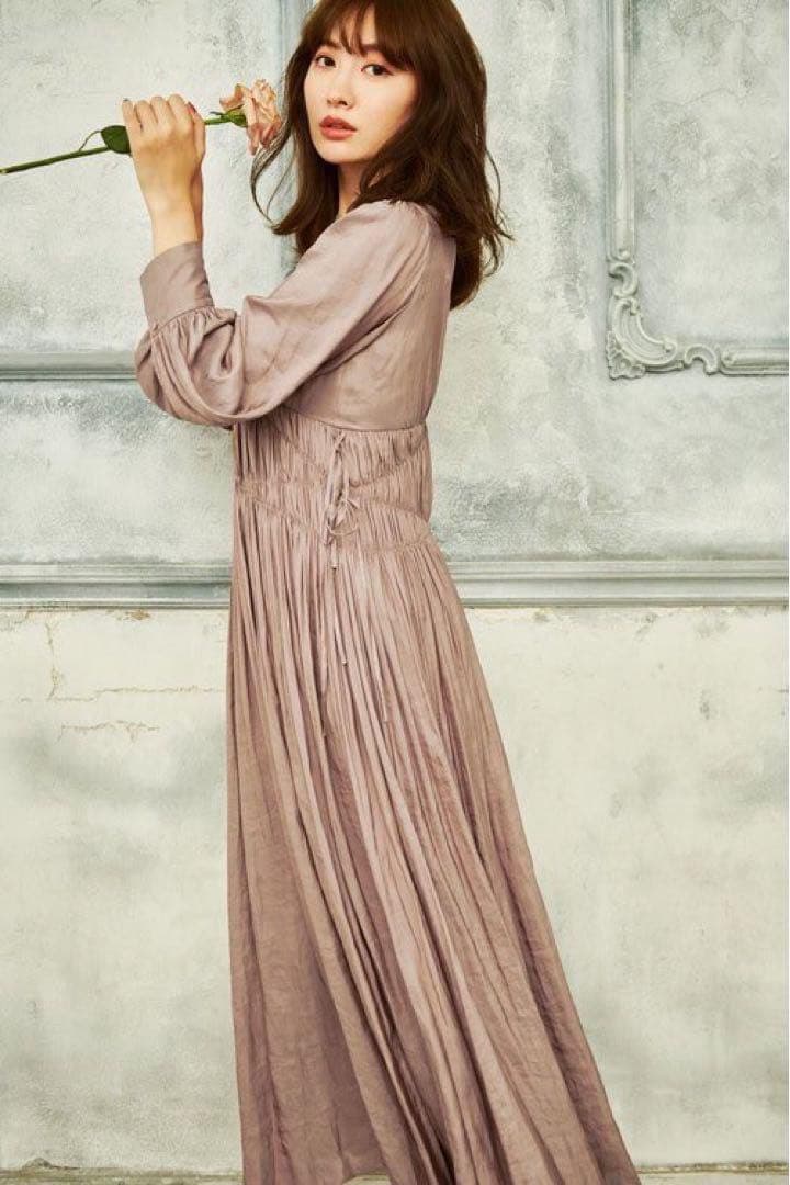 【美品】herlipto Twill Dress Long Dress