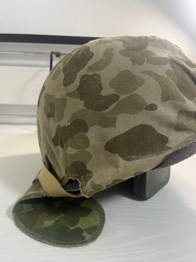 t*o様 米軍 ww2 M1ヘルメット ダックハンターカモ 迷彩 サバゲー 第二