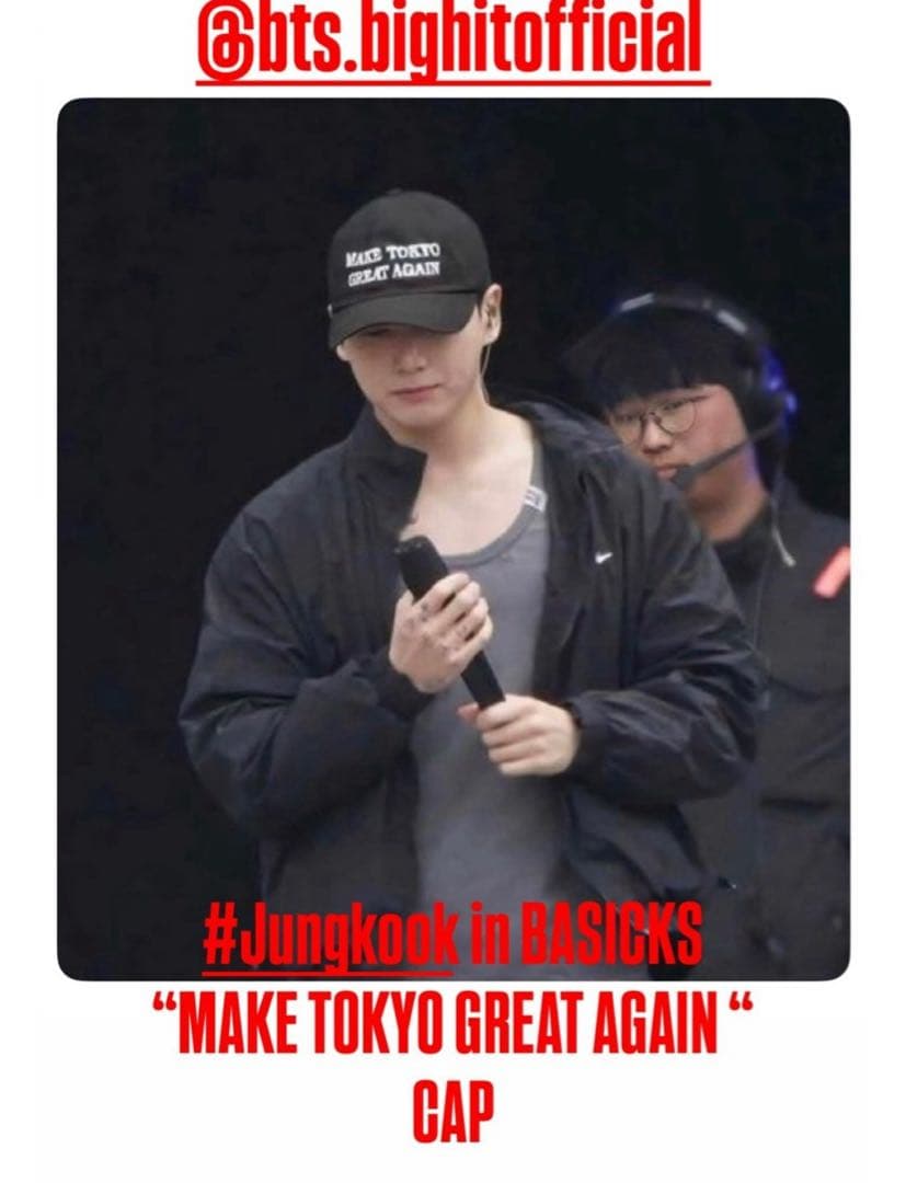 帽子 BASICKS Make Tokyo Great Again Cap