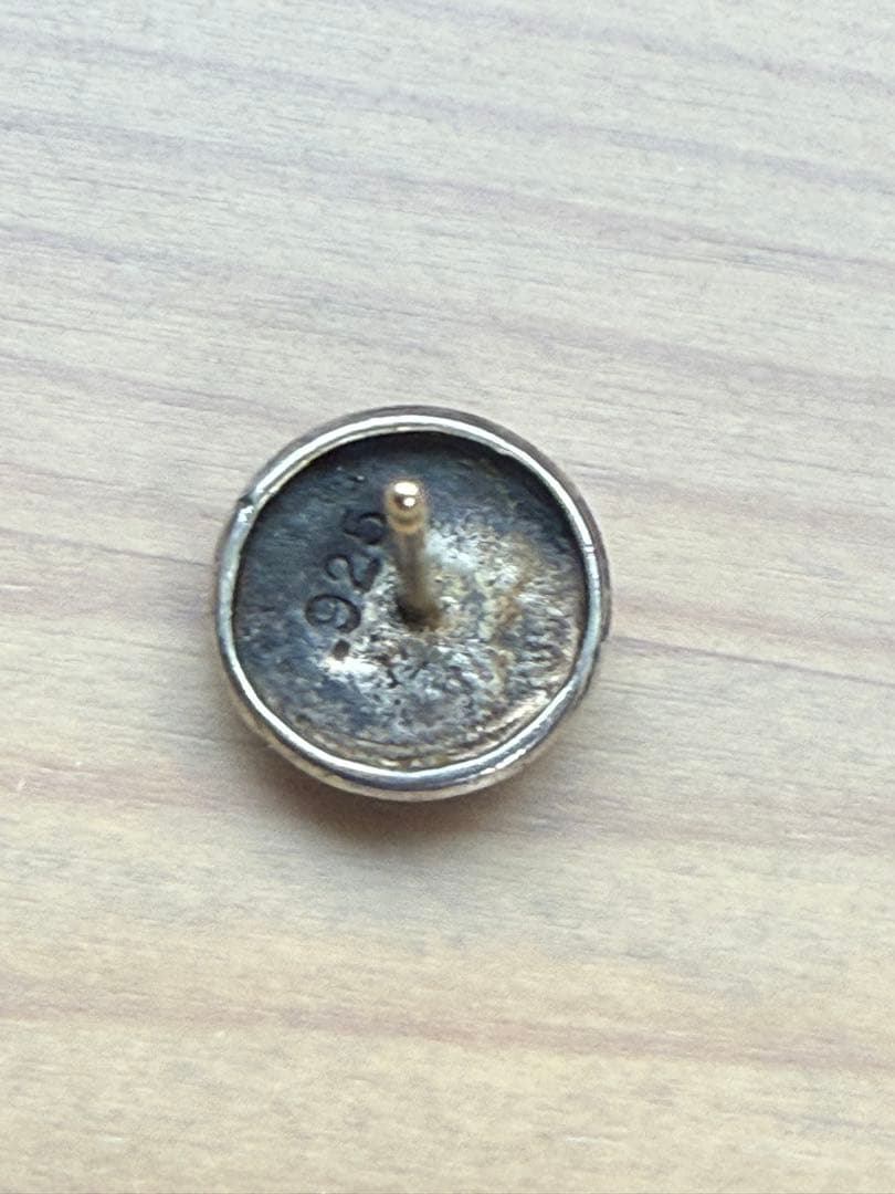 クロムハーツ フローラルボールスタッド シルバーピアス