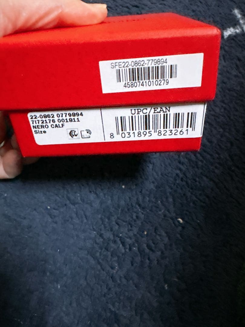 Ferragamoブラック三つ折り財布