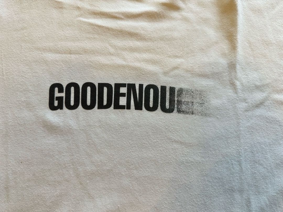 GOODENOUGH モーションロゴTシャツ XL