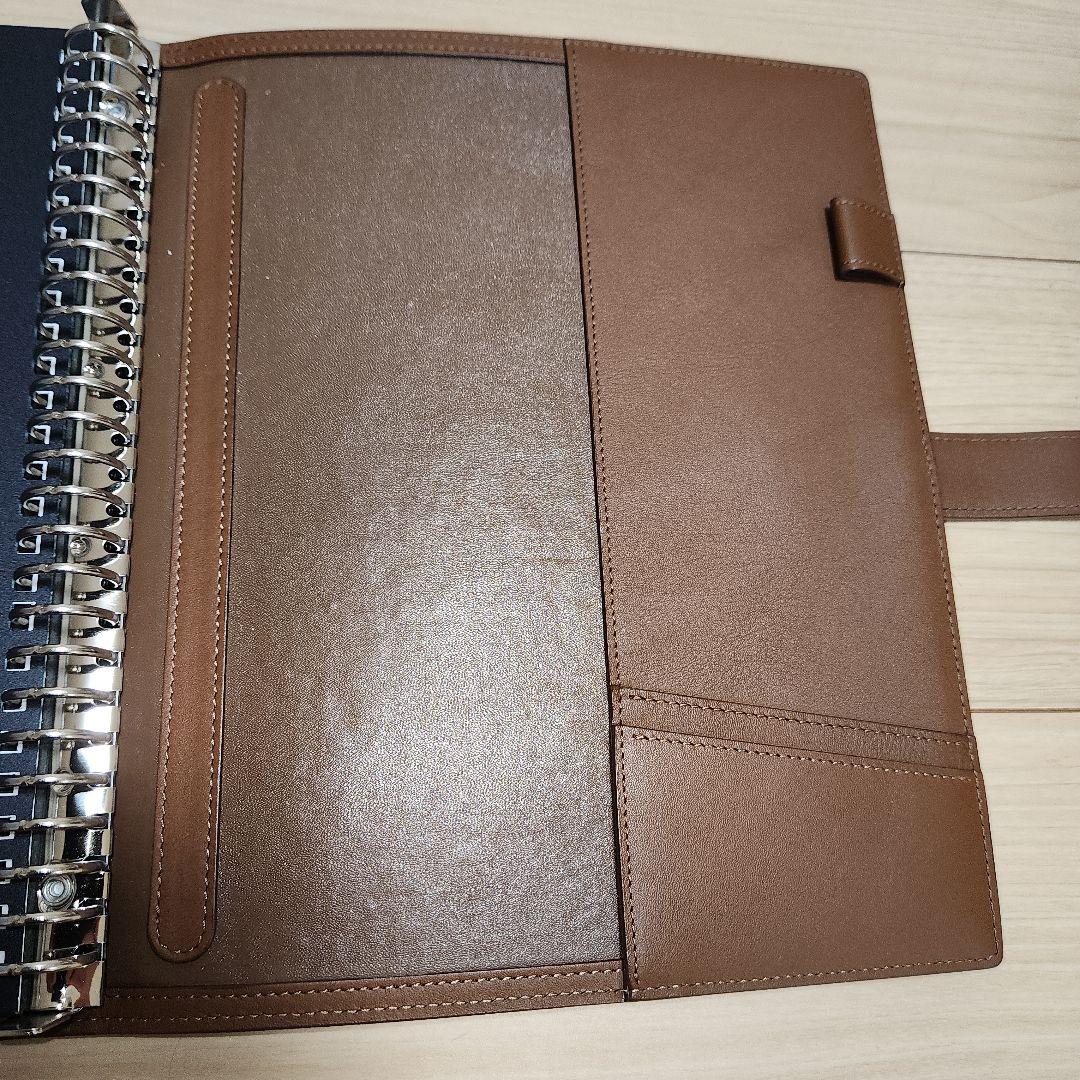新品未使用Giuris maruman×SOMES 本革バインダーノート B5