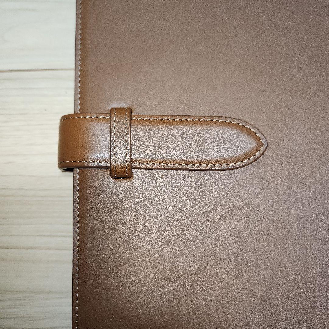 新品未使用Giuris maruman×SOMES 本革バインダーノート B5