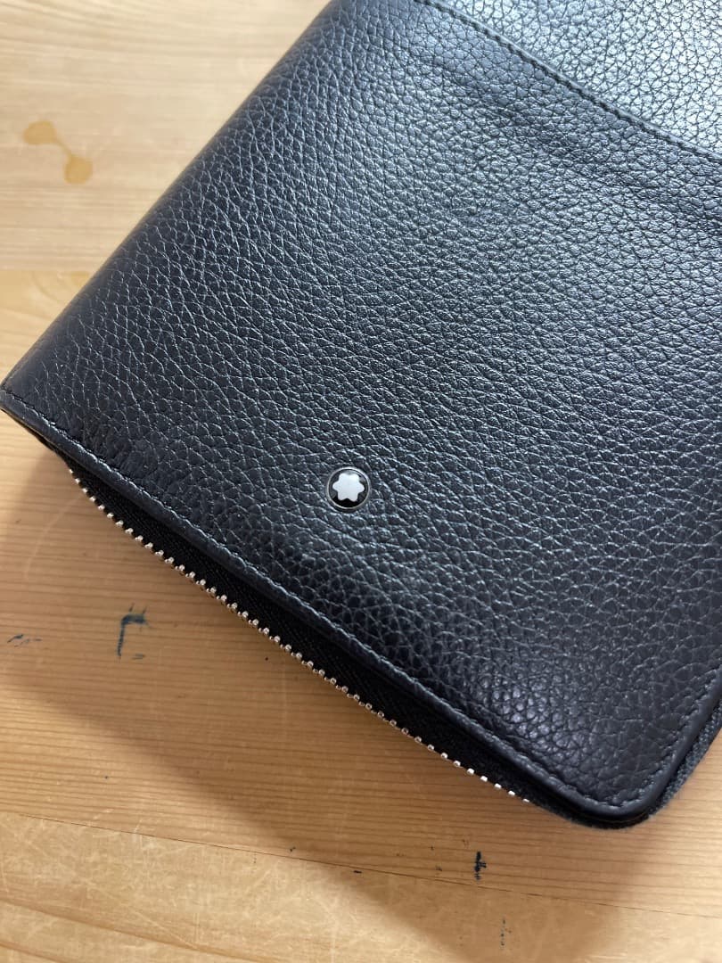 モンブラン トラベルウォレット 本革 銀座店購入 正規品 MONTBLANC