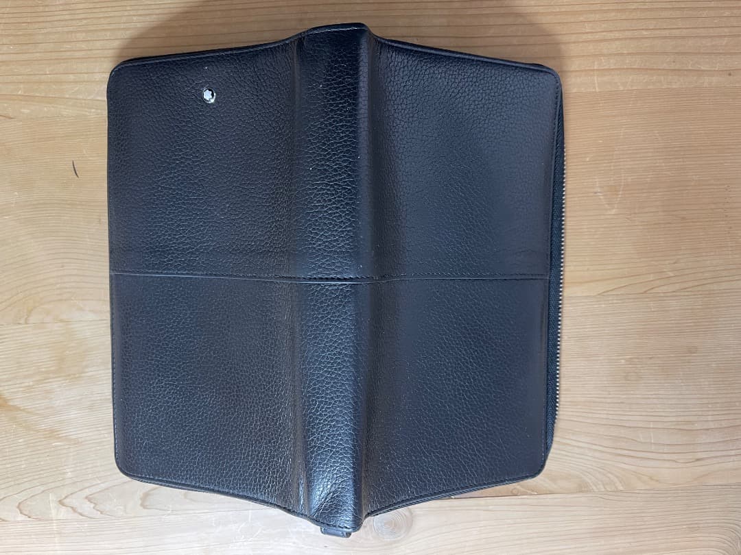 モンブラン トラベルウォレット 本革 銀座店購入 正規品 MONTBLANC