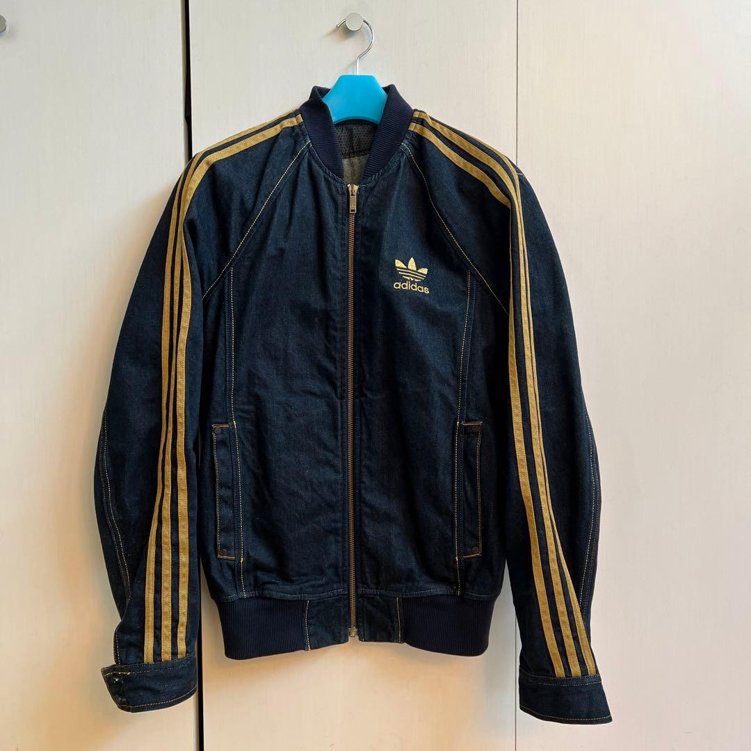 【美品】ディーゼル×アディダス 限定コラボ デニムジャケット（S）