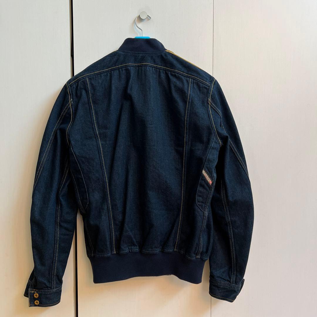 【美品】ディーゼル×アディダス 限定コラボ デニムジャケット（S）