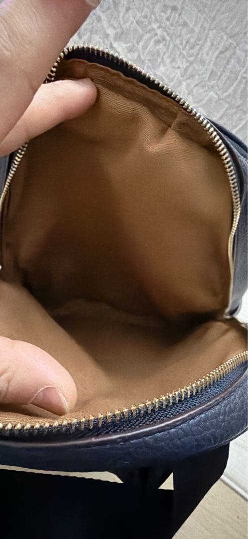 COACH コーチ デニムリュック ネイビー 美品