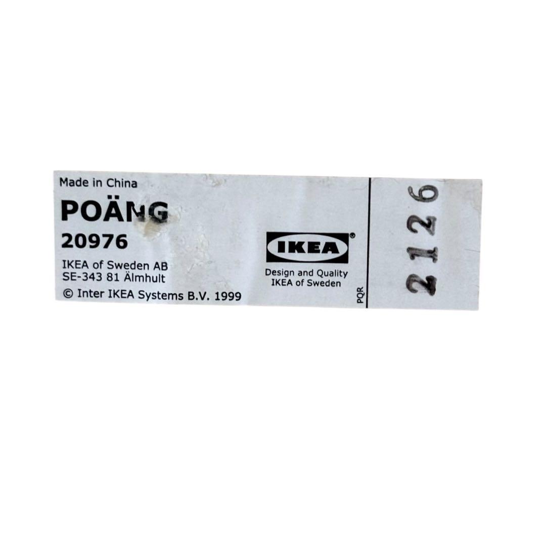 【極美品】IKEA イケア POANG ポエング アームチェア パーソナルチェア