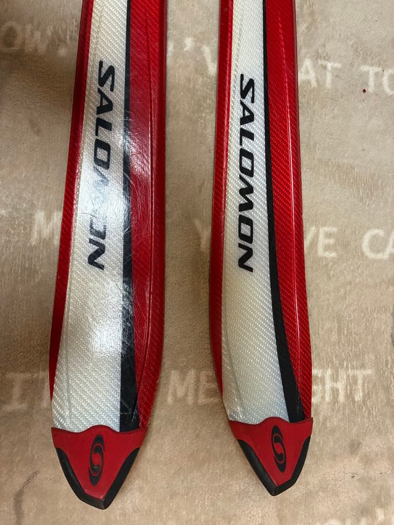 183cm フランス製 SALOMON サロモン スキー板 ビンディングセット