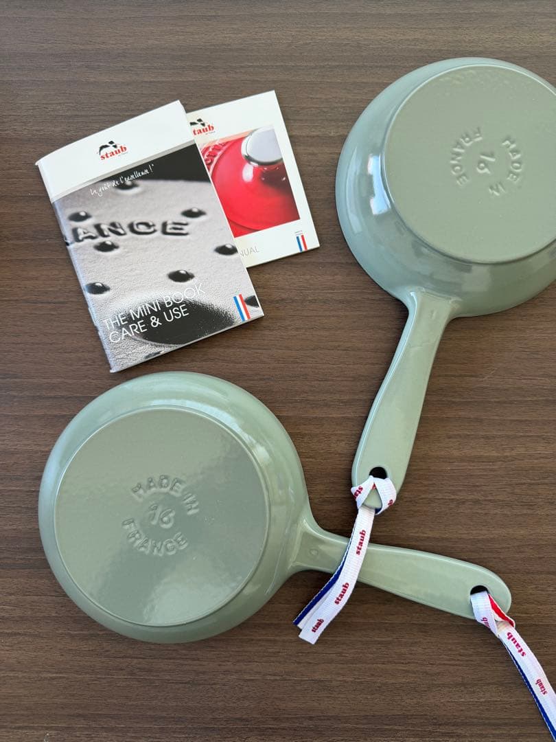 最安値 STAUB フライパン スキレット　ユーカリ ２点セット