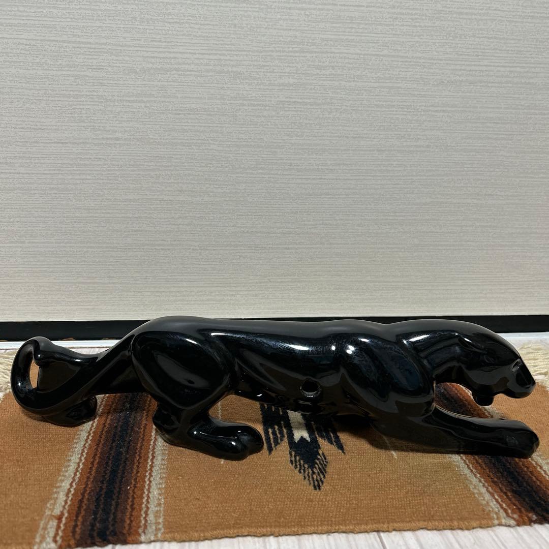 ミッドセンチュリー　ビンテージブラックパンサー　50s