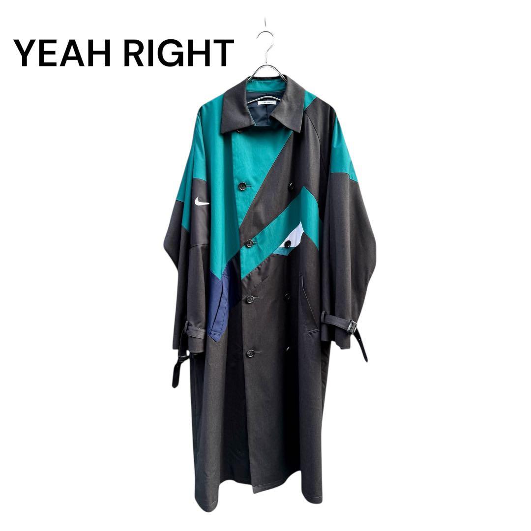 YEAH RIGHT REMIX TRENCH COAT 再構築トレンチコート