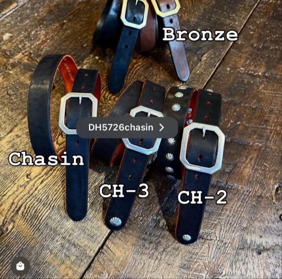 VintageWorks DH5726 CH-3 ブラックレザーベルト 即完売品