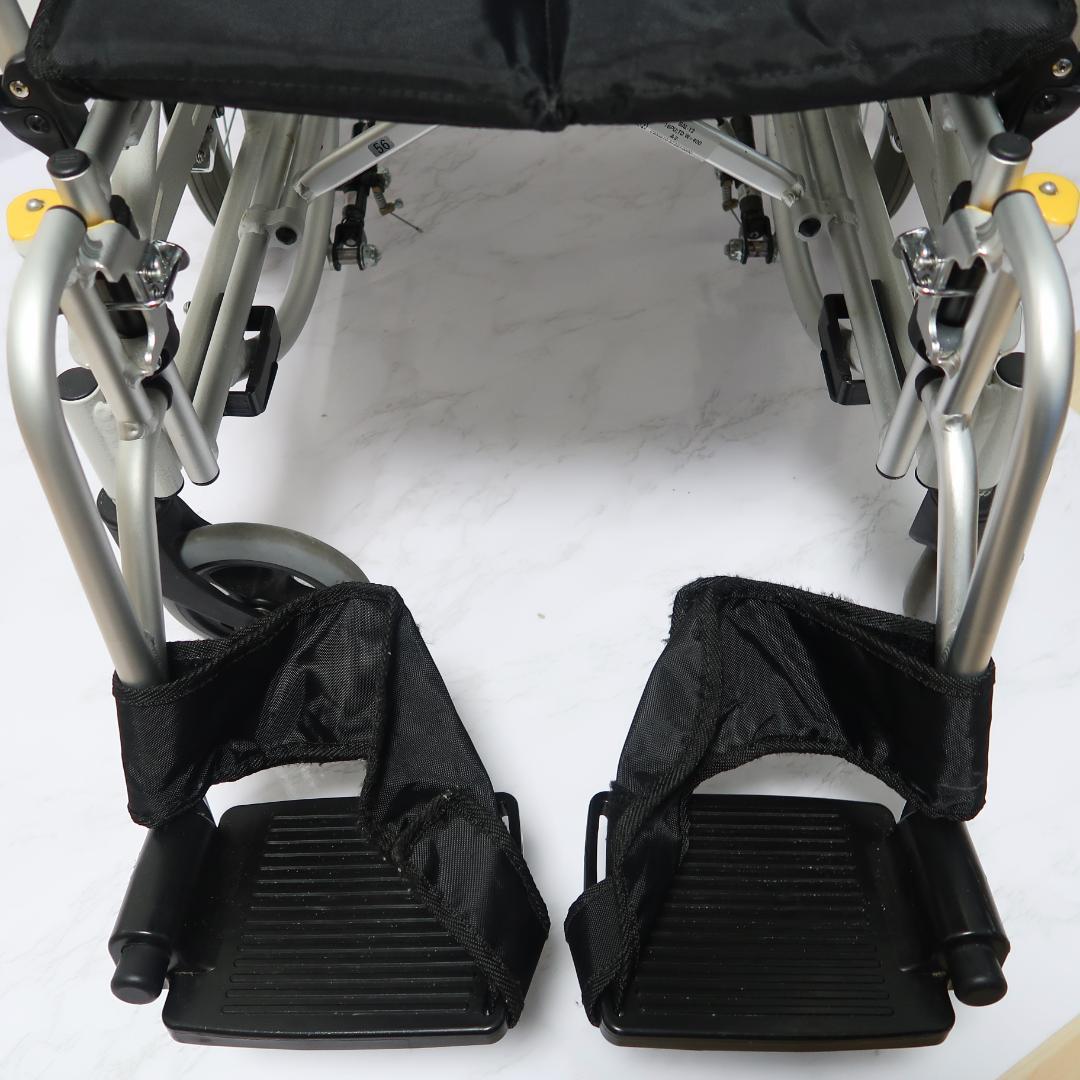 美品 ミキ BAL-12 ティルト&リクライニング 介助型 車いす ブルー