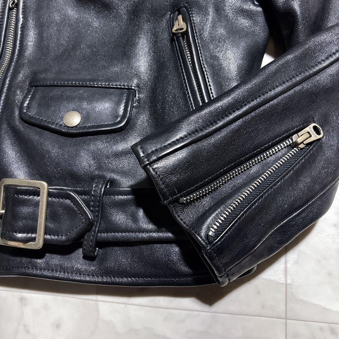 【極美品】beautiful people ライダースジャケット150