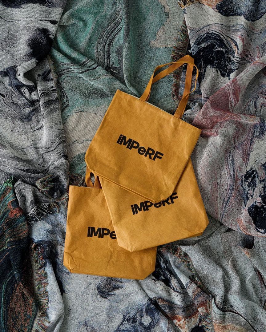 【IMPERF】Ivory Flow Throw Blanket : L