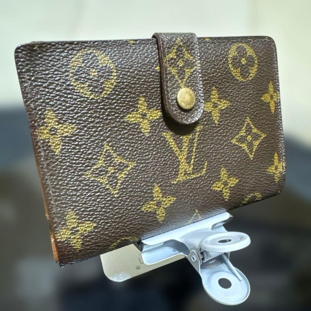 11☆在庫SALE/美品♪モノグラム がま口 財布