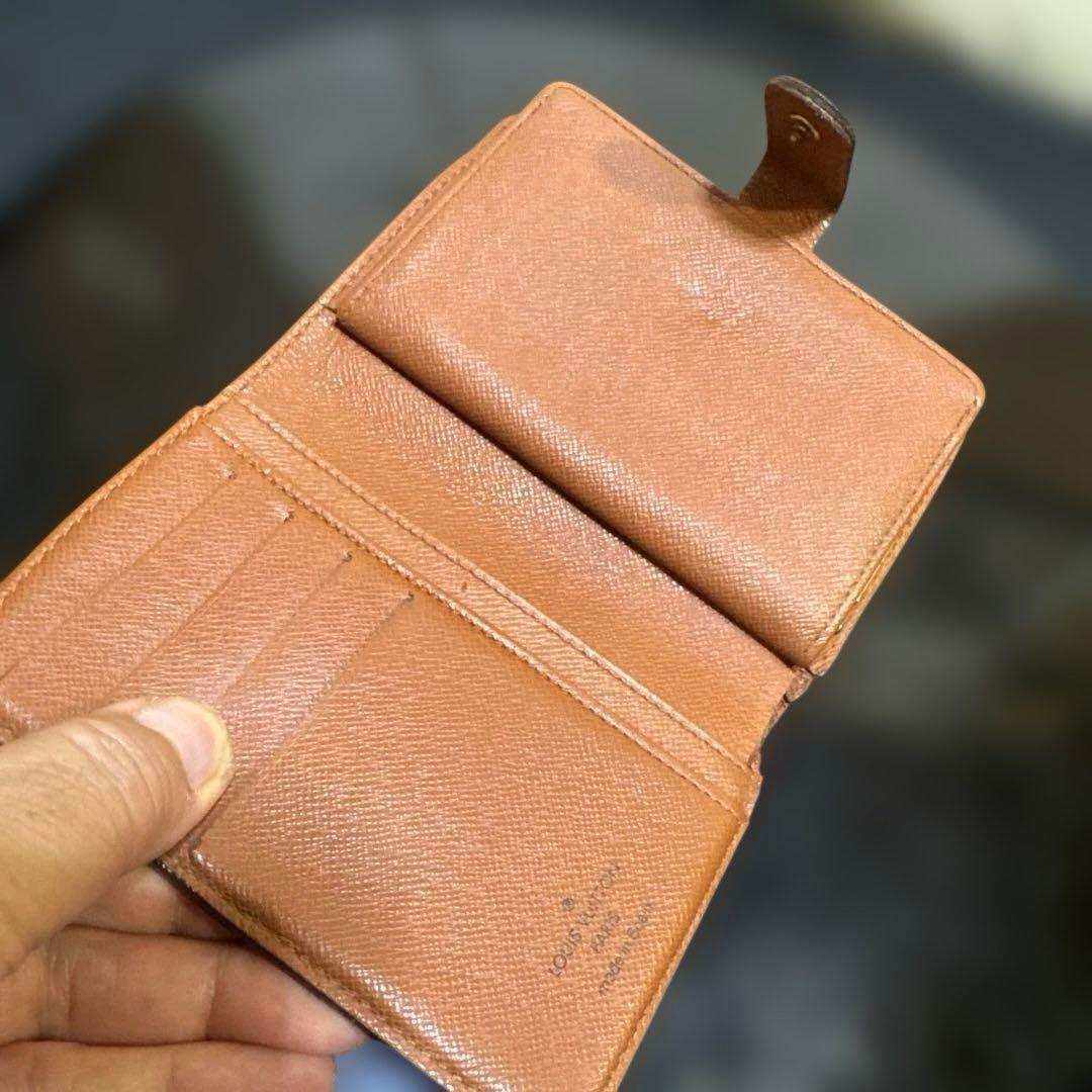 11☆在庫SALE/美品♪モノグラム がま口 財布