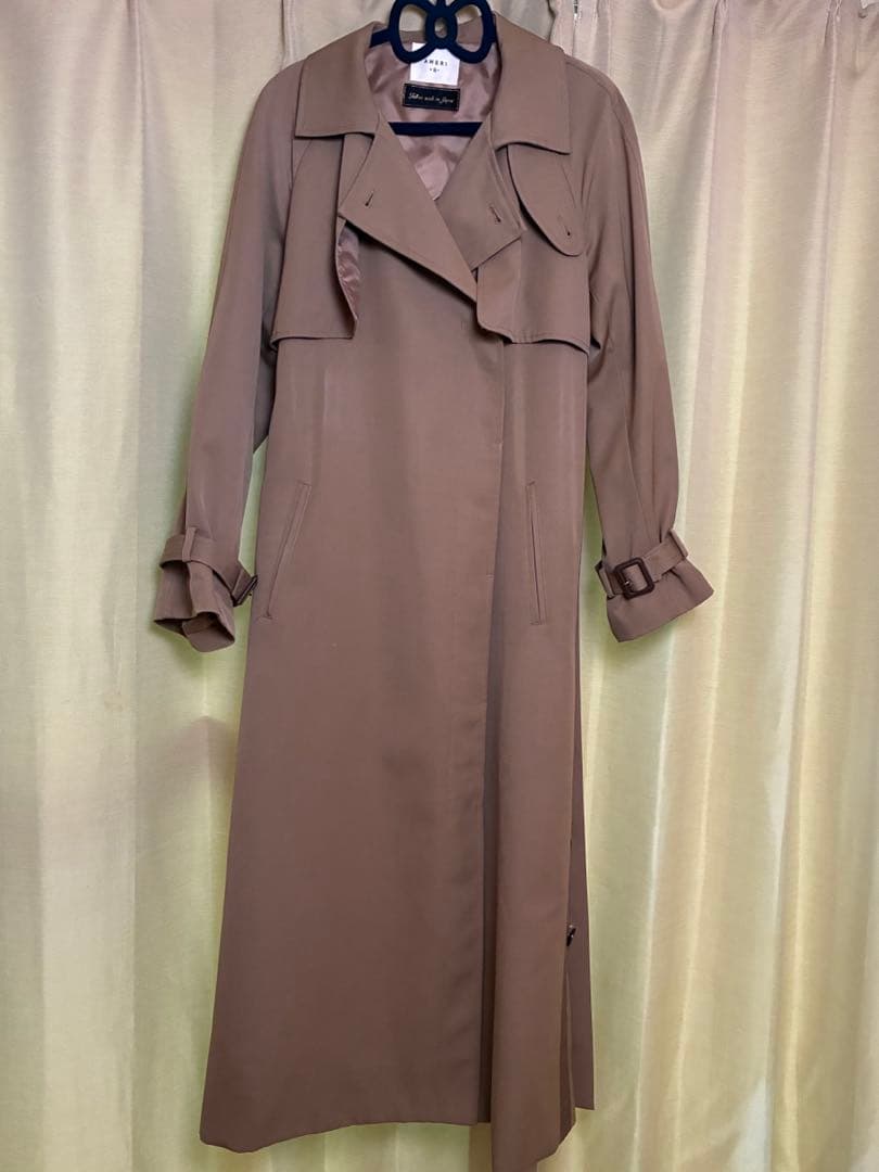 Ameri VINTAGE アメリ　MINIMAL FLARE ロングトレンチ