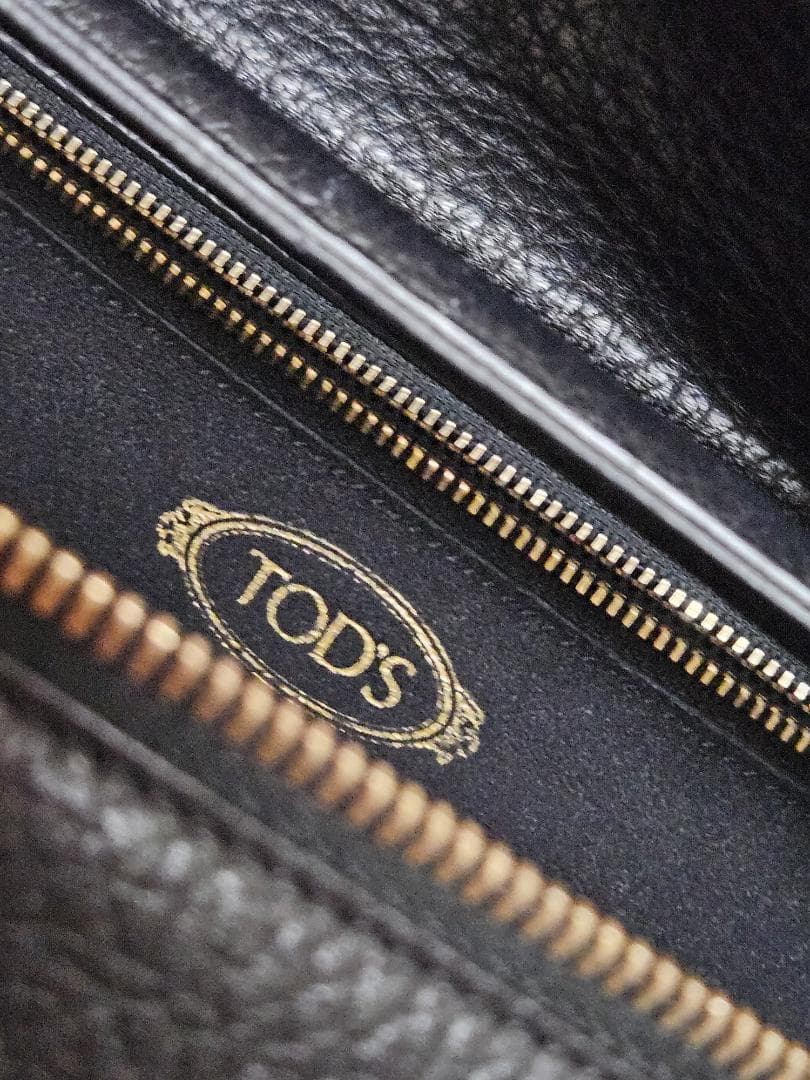 美品トッズ TOD'S 2WAYハンドバッグ ウェーブバッグ