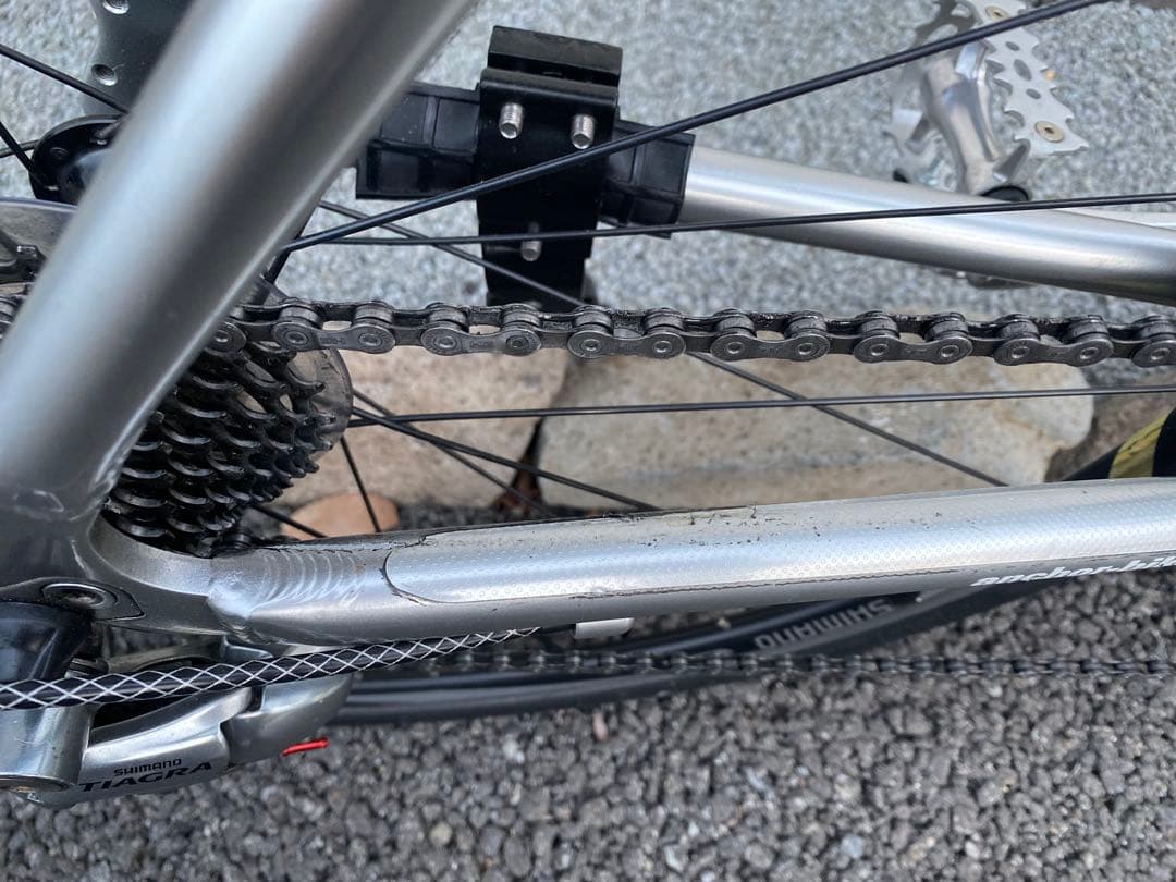 アンカー CA900 ミラーシルバー ロードカスタム 2×9速