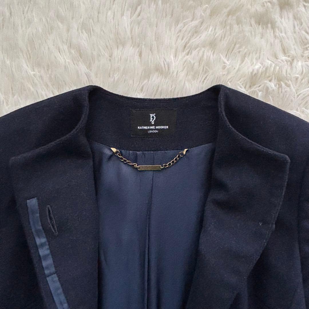 美品✨キャサリン妃愛用ブランド KATHERINE HOOKER カシミヤコート