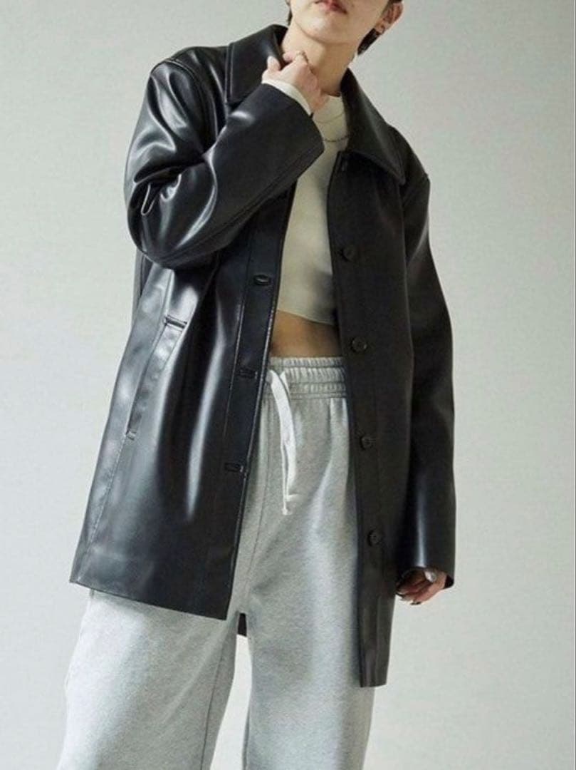 ジャケット・アウター TODAYFUL Ecoleather Soutiencollar Jacket