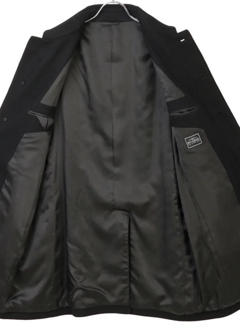セヴィルロウ プレミアムステンカラーコートカシミヤ混 サイズS 新品 ブラック