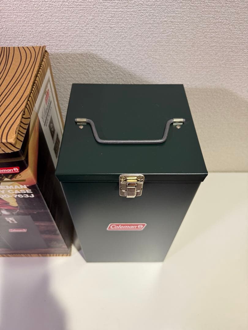 値下げ！新品コールマン メタル キャリー ケース200-763J classic