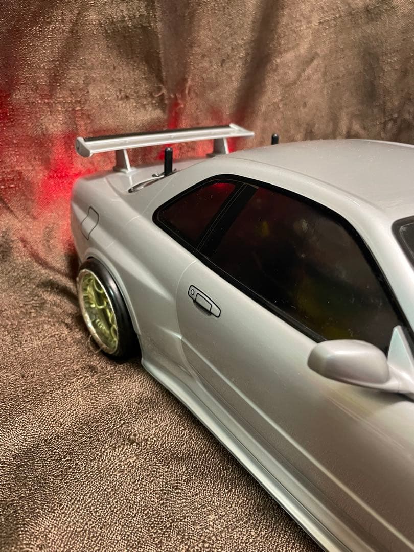 HPI RS4 PRO シャーシ　GTR34ボディ　メカ付き　値下げ交渉不可