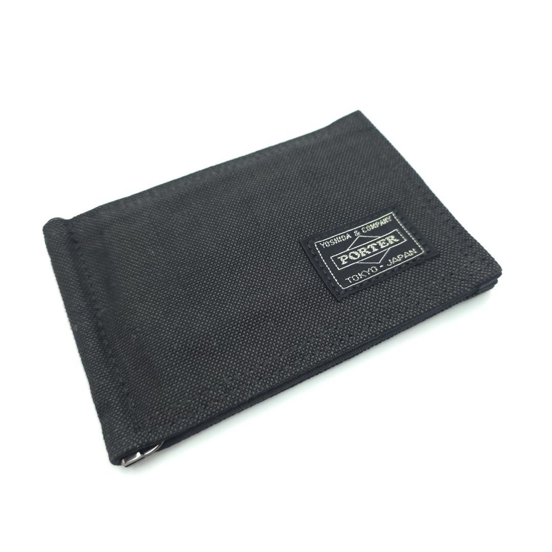 未使用 PORTER ポーター スモーキー 二つ折り財布 マネークリップ メンズ