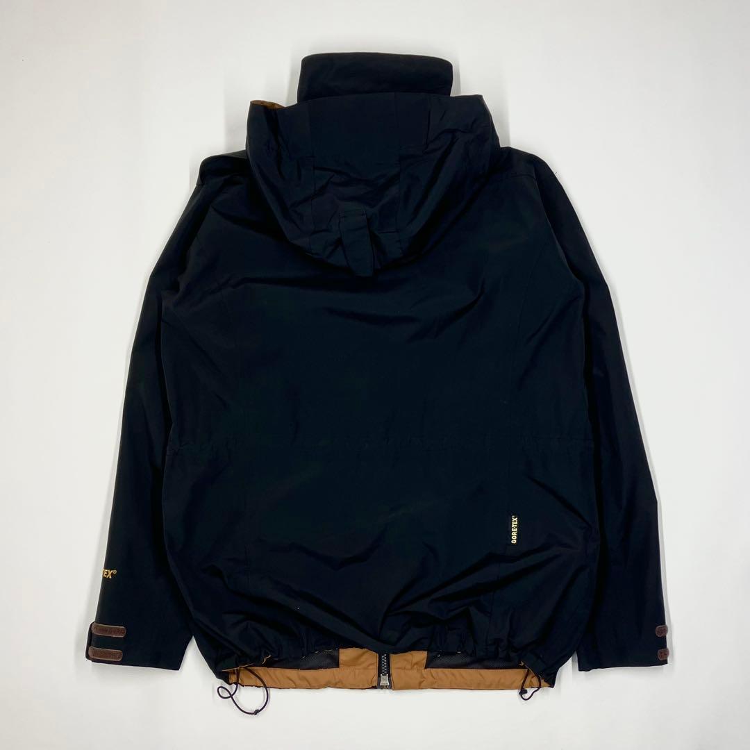 【ゴアテックス】メレル マウンテンパーカー L 黒 アウトドア 古着 登山 防水