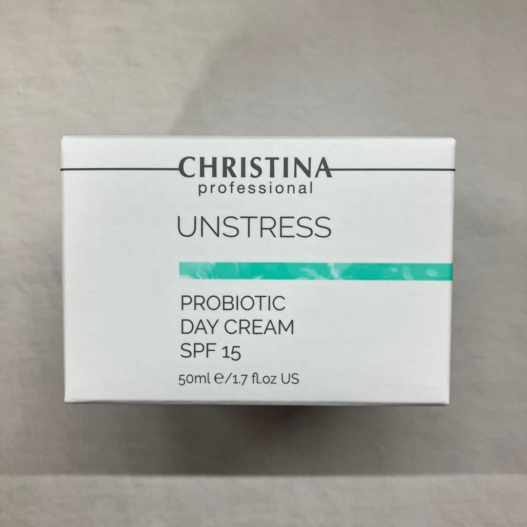 新品　クリスティーナ　アンストレス　プロバイオティック　デイクリーム　SPF15