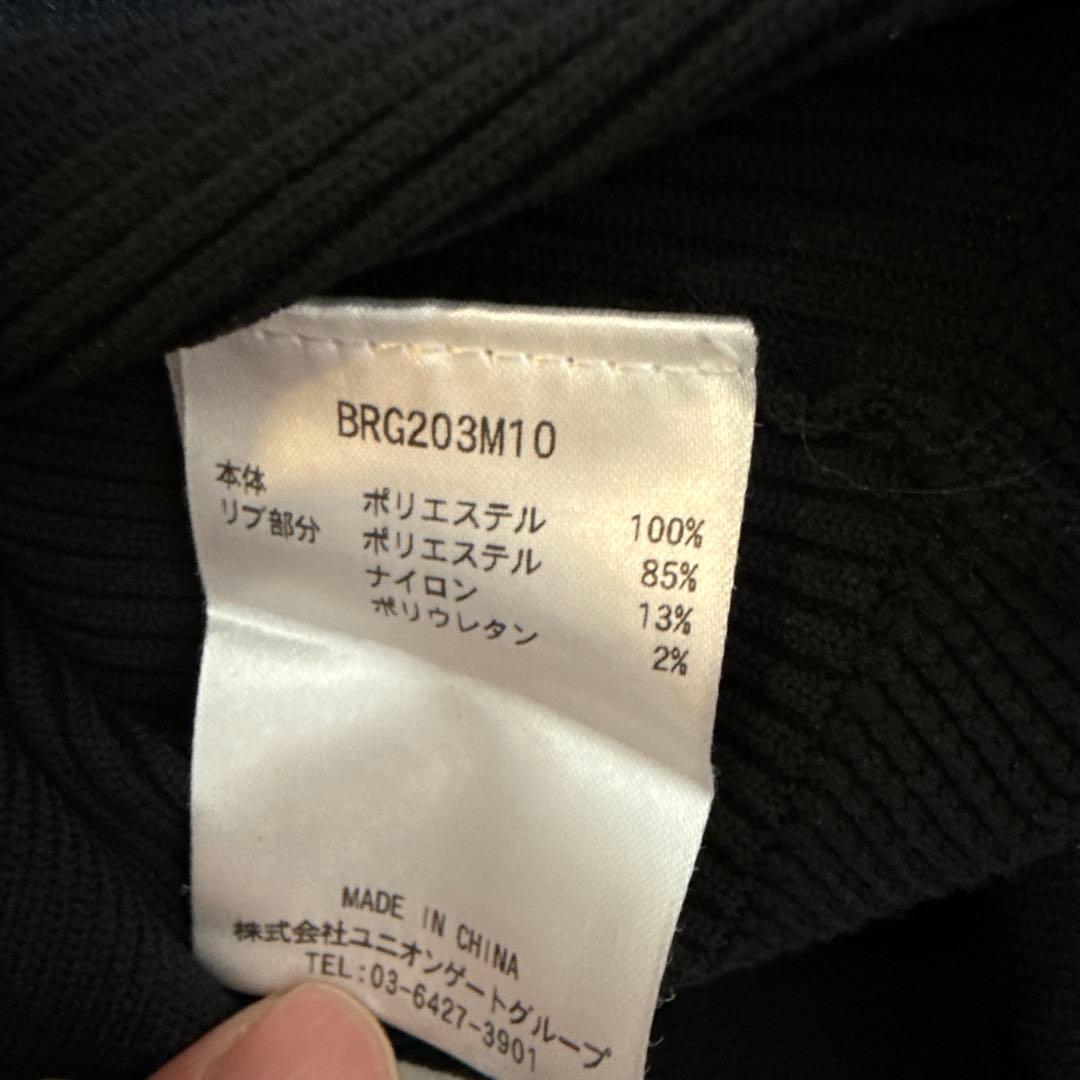 BRIEFING ブラック 長袖セーター M