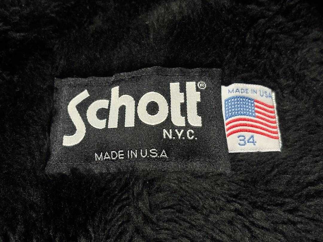 schott AT101 34 トラッカージャケット インナー付