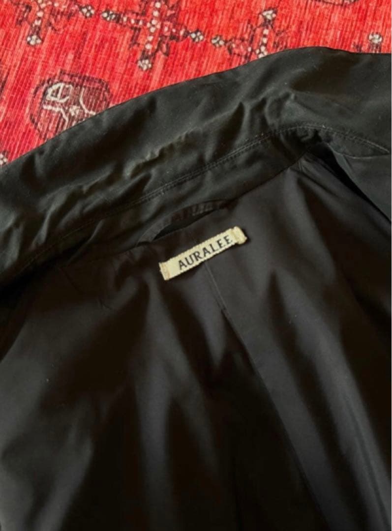 AURALEE コート17aw HIGH COUNT CLOTH coat