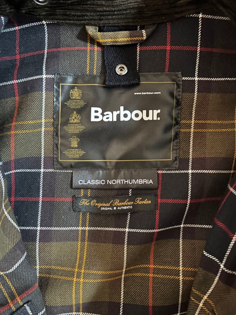 バブアー　Barbour ノーザンブリア　38 Northumbria