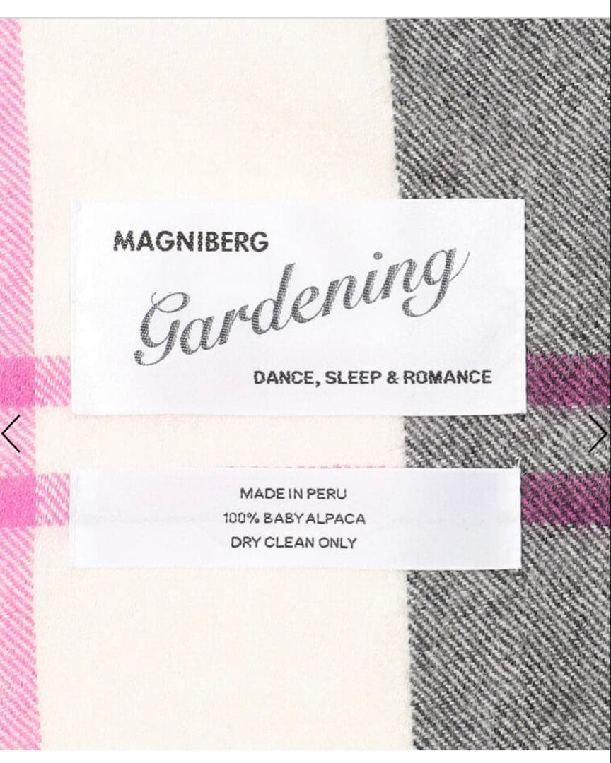 MAGNIBERG（マグニバーグ）マフラーストール＊トゥモローランド別注