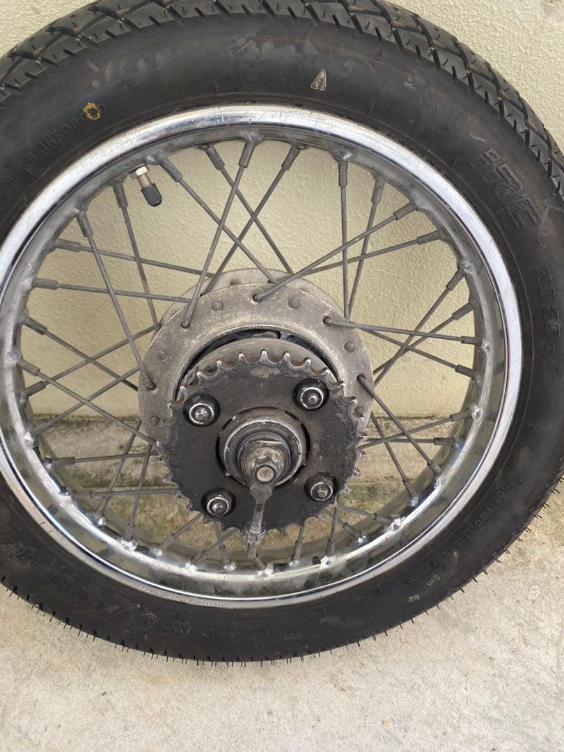 ホンダ　スーパーカブ110 14インチホイールセット（送料込み）