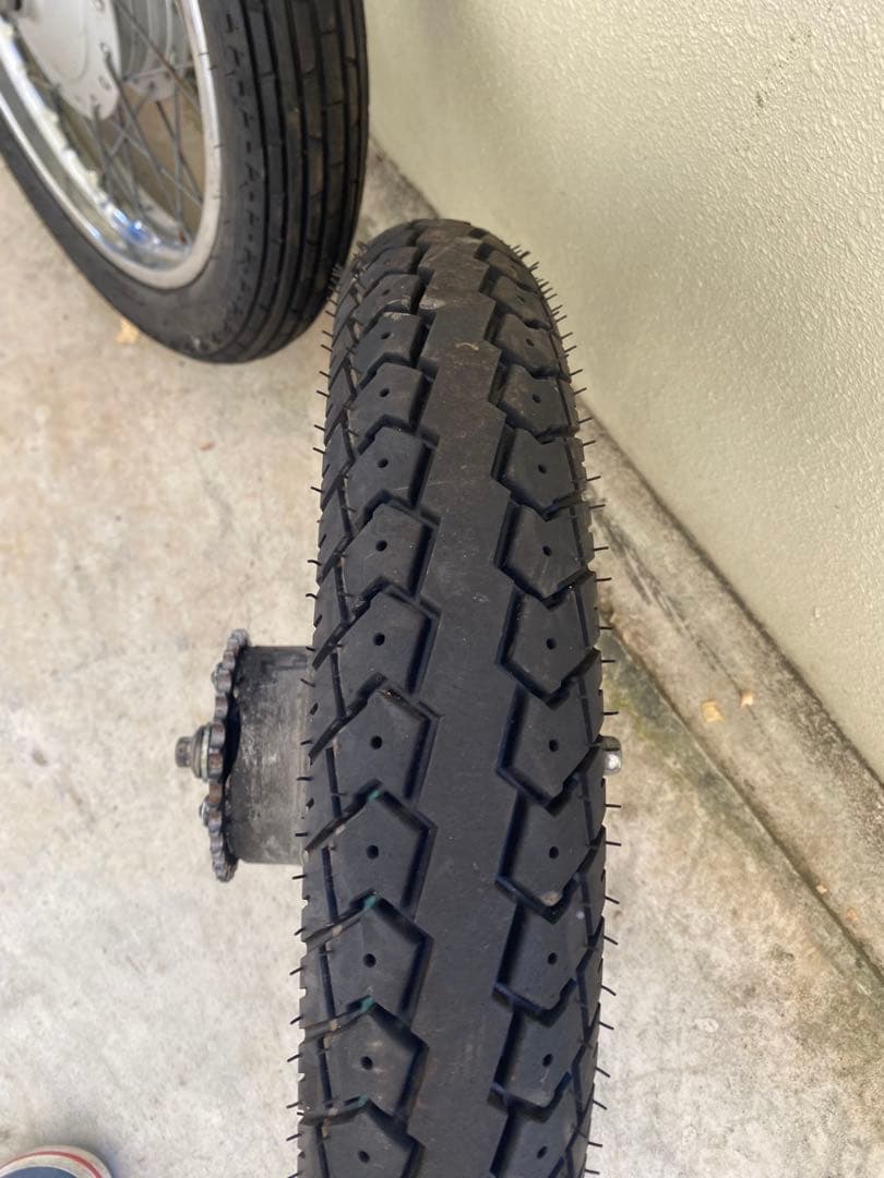 ホンダ　スーパーカブ110 14インチホイールセット（送料込み）